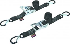 1 1/2" Fat Ratchet Straps w/Secure Hooks Image