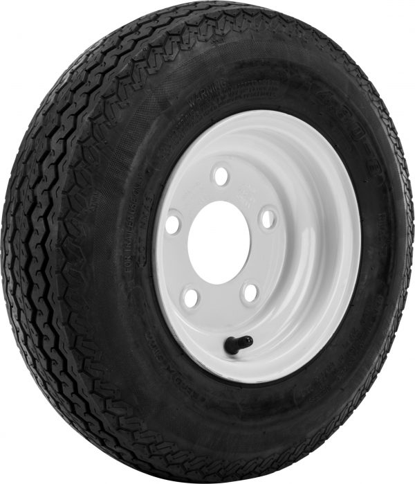 Trailer Tire & Standard Steel Wheel Assembly Image