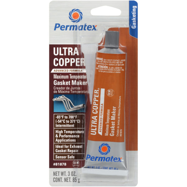 Ultra Copper Silicone Gasket Sealant Image