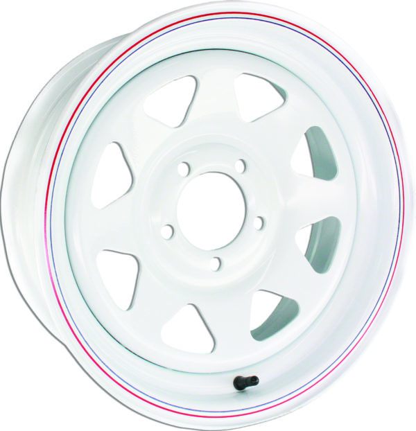 8 Spoke Steel Trailer Wheel Image
