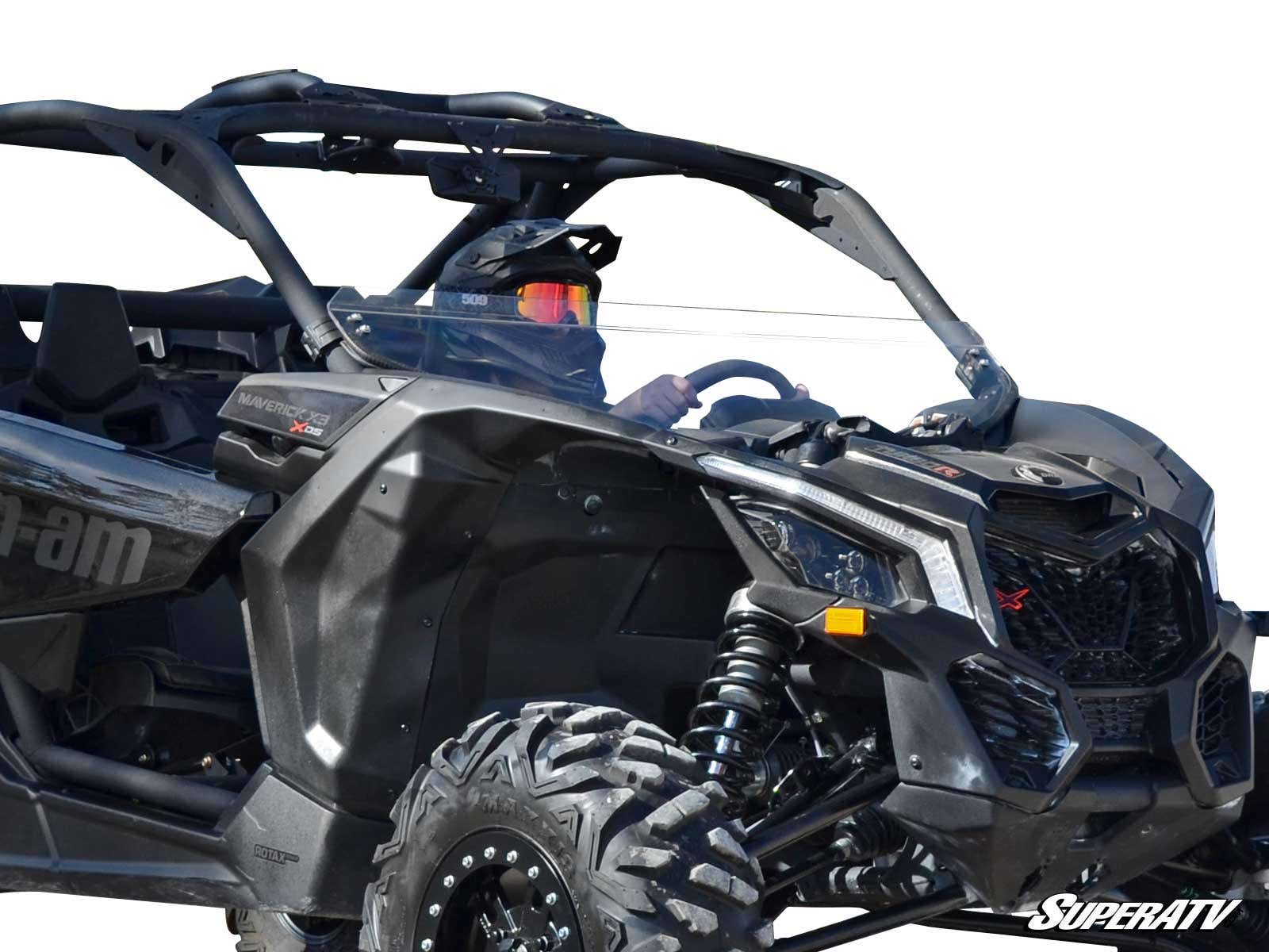 CanAm Maverick X3 Half Windshield Grayson Motorsports